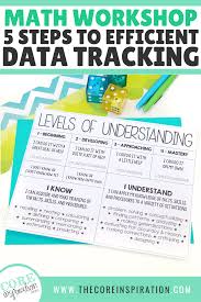 How To Do Efficient Data Tracking In Math Workshop Math Workshop Math Work Math