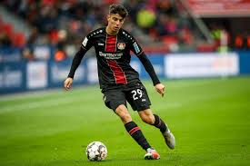 Arminia bielefeld augsburg bayer leverkusen bayern munich borussia dortmund borussia m.gladbach eintracht frankfurt fc koln freiburg hertha berlin hoffenheim mainz 05 rb leipzig. Kai Havertz Of Bayer Leverkusen Controls The Ball During The Kai Football Boys Football