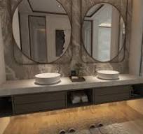 Planet 96 Inch Knock Down Wall Mounted Plastic Glass Bathroom Vanity Sink  Cabinets Vietnam