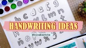 Handwriting Styles For Project Black White Handwriting Ideas For Headings And Titles Youtube The calligraphy writing style is one such font. handwriting styles for project black white handwriting ideas for headings and titles