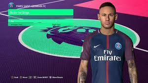Neymar jr first performance for psg (paris saint germain) highlights | this video by pes 2017 neymar, neymar jr, psg, neymar. Pes 2017 Neymar Face New Hair By Ahmed Tattoo Facemaker Pes Club