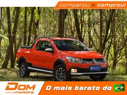 Concorrente direta da fiat strada. Volkswagen Saveiro 1 6 G7 Cabine Dupla Cross Flex Variadas 2021 0km Dom Motors Carro Saojose