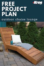 Get free shipping on qualified sunbrella chaise lounge cushions or buy online pick up in store today in the outdoors department. Free Project Plan Outdoor Chaise Lounge Summer Will Be Here Before You Know It Take A Nap Or Soak Up Some Sun Rays By Diy Terrasse Chaise Diy Outdoor Mobel