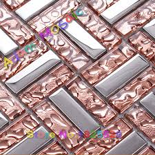 Designs of bathrooms, design, plans, autocad blocks. Pink Mosaic Tile Glass Block Bathroom Wall Tiles Design And Subway Backsplash Tile Leveling Tile Shinglestile Mold Aliexpress