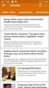 Animeku | nonton anime sub indo is the property and trademark from the animeku merupakan platform aplikasi streaming anime dengan berbagai macam kategori dan pilihan anime dari mulai yang terbaru hingga anime lawas. Animeku Berita Anime Terbaru For Android Apk Download