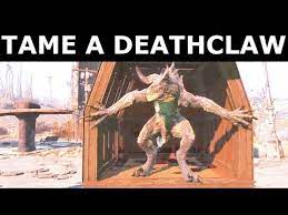 Fallout 4 wasteland workshop taming. Fallout 4 Wasteland Workshop How To Catch And Tame A Deathclaw How To Capture And Tame Creatures Youtube