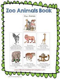 Esl Zoo Animals Unit Printable Book Zoo Animal Theme English Language Learners Activities Kindergarten Ell