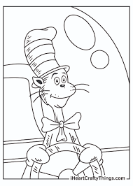 The film is based on a 1957 cartoon, by dr. Printable Cat In The Hat Coloring Pages Updated 2021