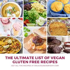 Made with green peas, gravy and corn, this main course dinner dish is a satisfying, comforting and hearty meal that's great for vegetarian, vegan and omnivore diets alike. The Ultimate List Of Vegan Gluten Free Recipes Delicious Everyday
