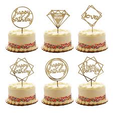 61 resep herbalife ala rumahan yang mudah dan. Jatidne 6 Pieces Happy Birthday Cake Toppers Acrylic Cake Topper Birthday Cake Decorations Glitter Cupcake Toppers Party Supplies Buy Online In Bahrain At Bahrain Desertcart Com Productid 90379393