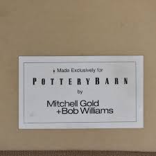 12 silver plate repurpose ideas including my latest project. 63 Off Pottery Barn Pottery Barn By Mitchell Gold Bob Williams Sofa Sofas