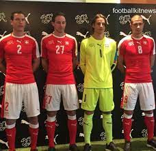 Switzerland football shirt & kits. New Switzerland Jersey Euro 2016 Puma Swiss Home Kit 2016 17 Football Kit News