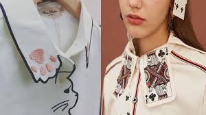 Variasi bentuk kerah rebah seperti ini biasanya kita dapatkan di dress atau blouse. Beda Dari Yang Lain 16 Inspirasi Model Kerah Kemeja Curi Perhatian Kucing Hingga Kartu Remi Tribunnewsmaker Com