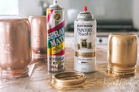 Rustoleum universal is more yellow compared to the krylon dual. Metallic Spray Paint Diy Table Decor Ideas Inspired Living Sa