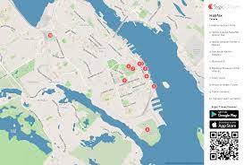 According to tripadvisor travelers, these are the best ways to experience halifax waterfront boardwalk: Halifax Printable Tourist Map Sygic Travel