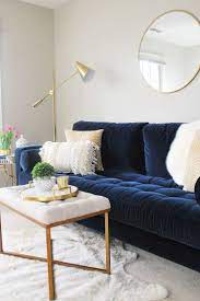 Find a velvet blue sofa, a microfiber blue sofa and others at macy's. Best Usa Modern Interiors And Lighting Fixtures From Delightfull Https Www Delightfull Blue Couch Living Room Velvet Sofa Living Room Blue Sofas Living Room