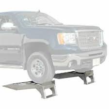 There are several companies that sell race ramps for cars that have low clearance. Pickup Truck Wheel Ramp Lift Stand For Oil Change Auto Service Ramps 7 000lb Ebay