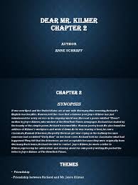 We did not find results for: Dear Mr Kilmer Chapter 2 7 Draft