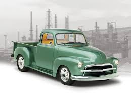 Image result for Iroquois Blue 1949 Truck