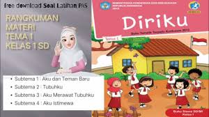 Materi pelajaran ips kelas 5 semester 1 2 lengkap agar kalian lebih mudah untuk mempelajari materi pelajaran ips yang ada pada kelas 5 sd mi. Rangkuman Tema 1 Diriku Kelas 1 Sd Dilengkapi Latihan Soal Pas Youtube