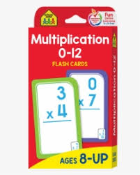 Adobe spark's online flashcard maker offers more ways to customize and use your flashcards for online sharing or printing. Multiplication 0 12 Flash Cards Will Make Math More Multiplication Flash Cards Amazon Hd Png Download Kindpng