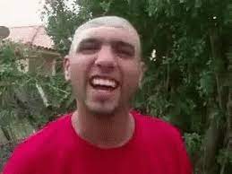 Dented Head Guy With Half Head Gif Dented Head Guy With Half Head Happy Discover Share Gifs