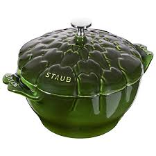 Free shipping on qualified orders. Staub La Cocotte Cocotte 22 Cm Artischocke Basilikum Grun Gusseisen Zwilling Com