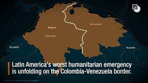 Mapa de la frontera entre colombia y venezuela. International Crisis Group Latin America S Worst Humanitarian Emergency Is Unfolding On The Colombia Venezuela Border Facebook