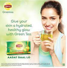 Lipton Green Tea Gives You A Healthy Beautiful And Glowing Skin It Increase Your Metabolism Rate To Burn Green Tea And Honey Green Tea Bags Lipton Green Tea