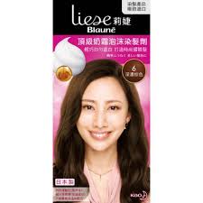 Buy Kao Liese Blaune Creamy Foam Color Hair Dye Kit 6 Dark