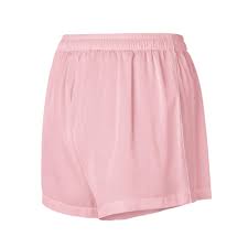 arttwinsstudioshop Regina George Pink & Purple Pajama Shorts | Mean Girls Inspired Silky Lounge Shorts | Y2k Sleepwear