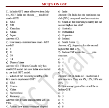 Important Gst Goods Services Tax Based Questions And Answers Pdf Download This Or That Questions General Knowledge Facts Question And Answer