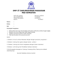 Check spelling or type a new query. Soal Bahasa Daerah Mid Kls Vii