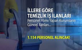 En az üç harf giriniz. Iskur Uzerinden 1200 Temizlik Personeli Alimi Yapilacak