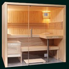 Sauna Koln Mit Glasfront Dampfbad Kabine Diy Sauna Kleine Sauna