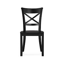 Duhome elegant lifestyle upholstered velvet dining chairs reception chairs tribecca home darcy espresso metal upholstered dining chair set of 4, dining room furniture, dinette set, dining chairs, dining. Vintner Black Wood Dining Chair And Cushion Crate And Barrel