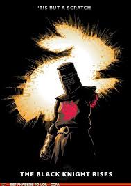 Batman The Black Knight Rises Monty Python Geek Stuff The Dark Knight Rises