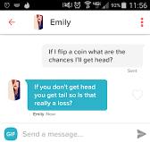 I saw this pickup line on here and decided to try it, didn't ...