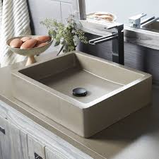 nipomo rectangular concrete bathroom