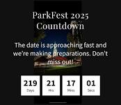 50th Anniversary Park Fest Weekend