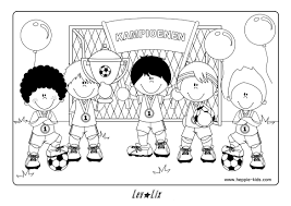 Kleurplaten Voetbal Ek 2016
