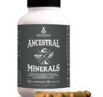 Ancestral Supplements Minerals & Electrolytes Capsules, 180 Ct