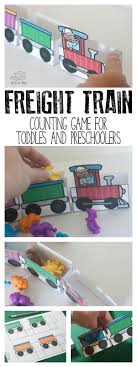 Freight Train Counting Game For Toddlers And Preschoolers Train Activities Train Games For Kids Trains Preschool