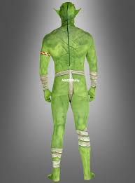 Und gollum, obwohl er ja nicht immer böse war. Big Mouth Ork Morphsuit Fur Erwachsene