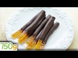 Youtube Orangettes Au Chocolat Alimentation Orangettes