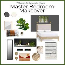 There isn't anywhere to go at the moment because of the coronavirus pandemic so the place you're going to be spending the most time in is probably your bedroom. Modern Farmhouse Boho Master Bedroom Makeover Plans Harbour Breeze Home