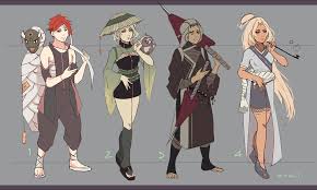 Open Outfit Adopts 6 Sold By Mrs W21 Naruto Fan Art Naruto Oc Characters Character Design