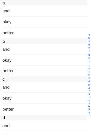 Enter a string:xiith sorted in alphabetical order:hiitx. Alphabetical Sections In Table Table View In Swift Stack Overflow