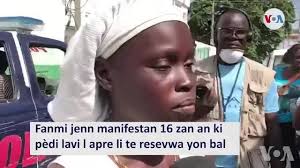 Fanmi Moun Ki Vitkim Anba Bal Pandan nan Manifestasyon Opozisyon an