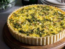 Barbara Bush S Mushroom Quiche Recipe In 2020 Quiche Lorraine Food Network Recipes Lorraine Recipes